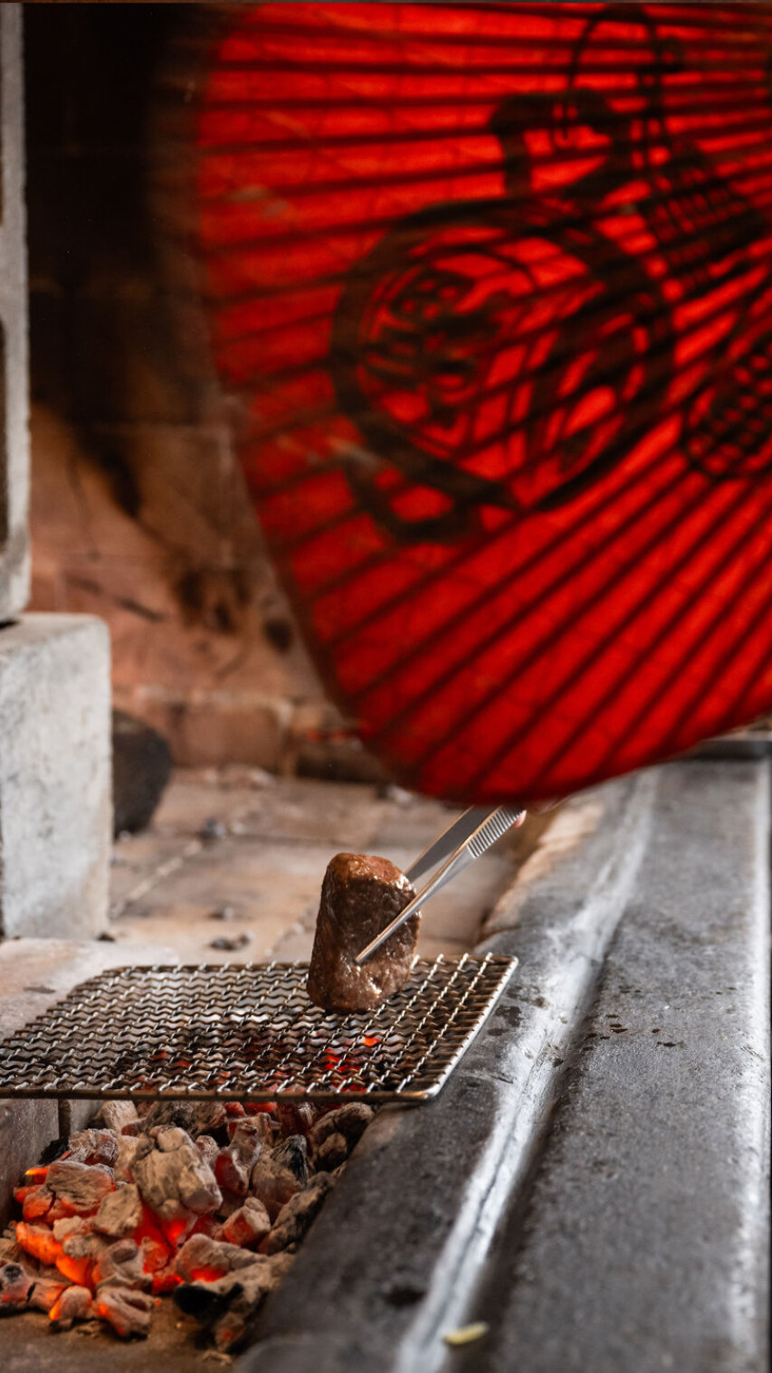 open fire grill